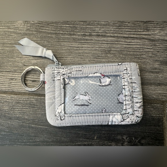 Vera Bradley Berry Merry Polar Bear Zip ID wallet case - Picture 5 of 8